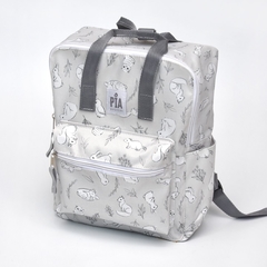 Mochila Kinder Bosque Gris