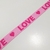 Cinta sublimada LOVE ROSA 40mm x metro