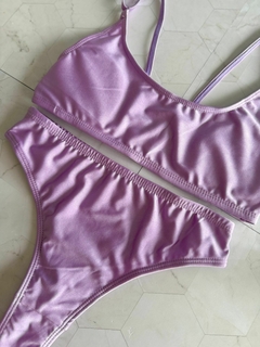 BIKINI TIRO ALTO- LILA