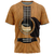 Camiseta Masculina Violão Viola Estampa Digital