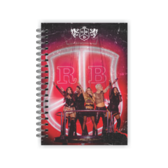 Caderno A4 pautado 80 folhas - RBD Soy Rebelde Tour - loja online