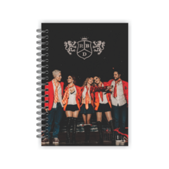 Caderno A4 pautado 80 folhas - RBD Soy Rebelde Tour - Loja Criar Mais