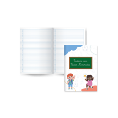 Caderno pautado 123 para alfabetização brochura - Loja Criar Mais