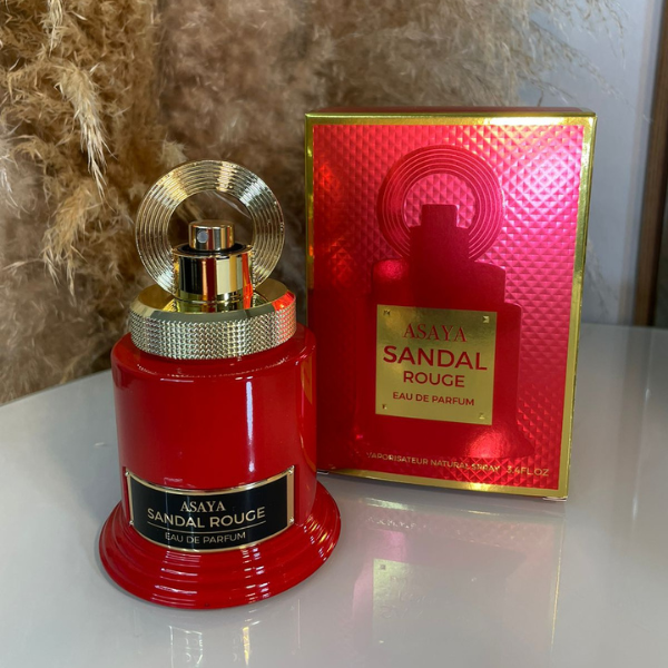 Asaya Sandal Rouge EAU DE PARFUM Clau Perfumes