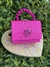 Bolsa Rosa Neon Glitter