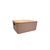 Caja Numero 4 Moderna Canasto Organizador Con Tapa De Madera 35*26*16 CM - Plásticos Cerri