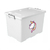 Caja Organizadora Plastica Apilable 75 Lts Con Tapa Y Ruedas Unicornio - comprar online