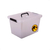 Caja Organizadora Plástica Transparente Mediana Dino 33X24X20 - comprar online
