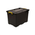Caja Organizadora Plastica Apilable 75 Lts Con Tapa Y Ruedas 62x40X40 cm - tienda online