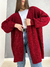 Cardigan Mousse Cherry Red