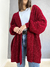 Cardigan Mousse Cherry Red - comprar online