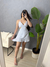 Vestido Melina Branco na internet