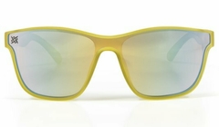 Óculos de Sol HUPI Major Amarelo - Lente Dourado Espelhado - comprar online