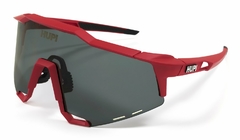 Óculos de Sol HUPI Stelvio Vermelho/Preto - Lente Preto