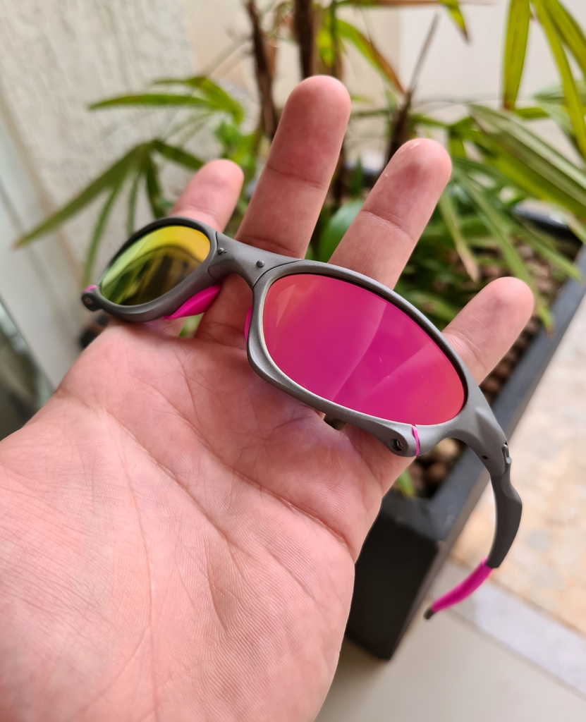 Óculos Penny X- Metal - Lentes Rosa 100% Polarizada - PINADA