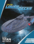 Nave U.S.S. Titan NCC-80102 Star Trek Lower Decks Coleção Original 1magnus - comprar online