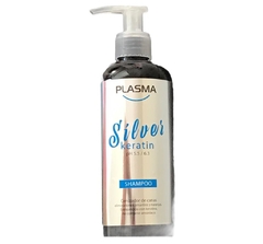Shampoo Silver Keratin 300ml Plasma