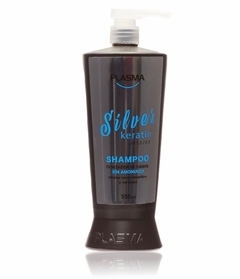 Shampoo Silver Keratin 1000ml Plasma