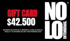 GIFT CARD (VALIDO POR UNA REMERA)