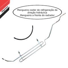 Mangueira tubo resfriamento direcao hidraulica Focus 2001/2008