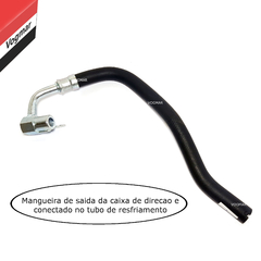 Mangueira retorno direcao hidraulica Idea 2011/2016 Motor 1.6 16V Etorq (Lado Caixa)
