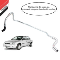 Mangueira reservatorio direcao hidraulica Corsa Sedan 1995/2002 Com Ar Condicionado - Vogmar Peças Automotivas