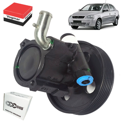 Bomba direcao hidraulica Corsa Sedan 2006/2012 (Frente Montana)