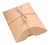 Caixa Presente Travesseiro 500 Pçs Personalizada 7 X 7 Cm - comprar online