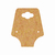 Tag Kraft Gravata Colar Personalizada 4,5x5,35cm (Fechada) - loja online