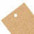 Tag Coelhinho de Páscoa Retangular Personalizada Em Kraft Com Sisal 4,5 x 8,5cm 100 Peças - MSRDESIGNER