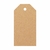 Tag Kraft Personalizada Com Sisal 4,5 x 8,5cm 100 Peças - comprar online