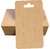 Cartelas Para Laços em Kraft Personalizada Frete e Verso 100 Pçs 7,5 x 12cm