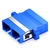 Acoplador Optico SC/UPC Monomodo Duplex Azul - Loja PIVNET