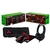 Combo Gamer 4 em 1 Dragon War Teclado Mouse Headset Mouse Pad Preto e Verde #CGDW41R Elg
