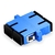 Acoplador Optico SC/UPC Monomodo Duplex Azul