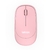 Mouse Usb Office Wireless 1000Dpi 2.4Ghz 10Mts Rosa Letron