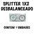 Splitter Optico 01x02 Desbalanceado 15% 85% PLC sem Conector SPL121585 O-Tech - comprar online