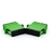 Acoplador Optico SC/APC Monomodo Duplex Verde - loja online