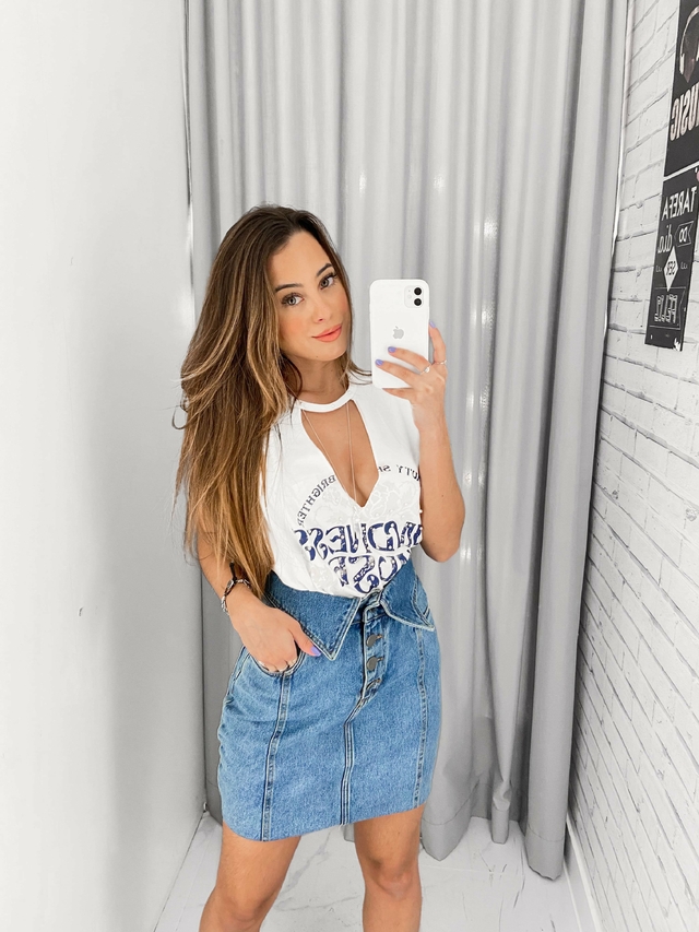 Saia jeans para adolescentes 2025