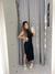 Vestido Midi Adriana Preto - comprar online