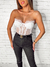 Corselet Bardot Branco - loja online