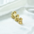 Argola Lisa Grossa tradicional folheado ouro 18K ® - loja online