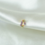 Ear cuff Coração colorido cravejado folheado a ouro 18K - comprar online