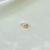 Ear cuff Coração colorido cravejado folheado a ouro 18K na internet
