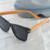Óculos Solare Maculino Preto com Haste Bamboo - comprar online