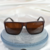 Óculos Solare Masculino Marrom com aste trabalhada na internet