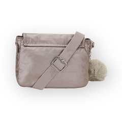 BOLSA CROSSBODY KIPLING METALLIC - loja online