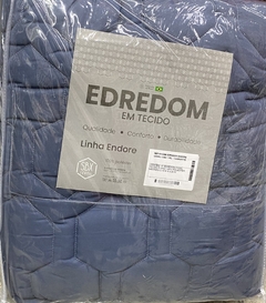 Edredom Endore King- Azul Claro - comprar online