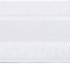 TOALHA DE ROSTO 0,50CM X 0,80M PARA BORDAR CAPRICE LUXO BUETTNER- Branco - comprar online