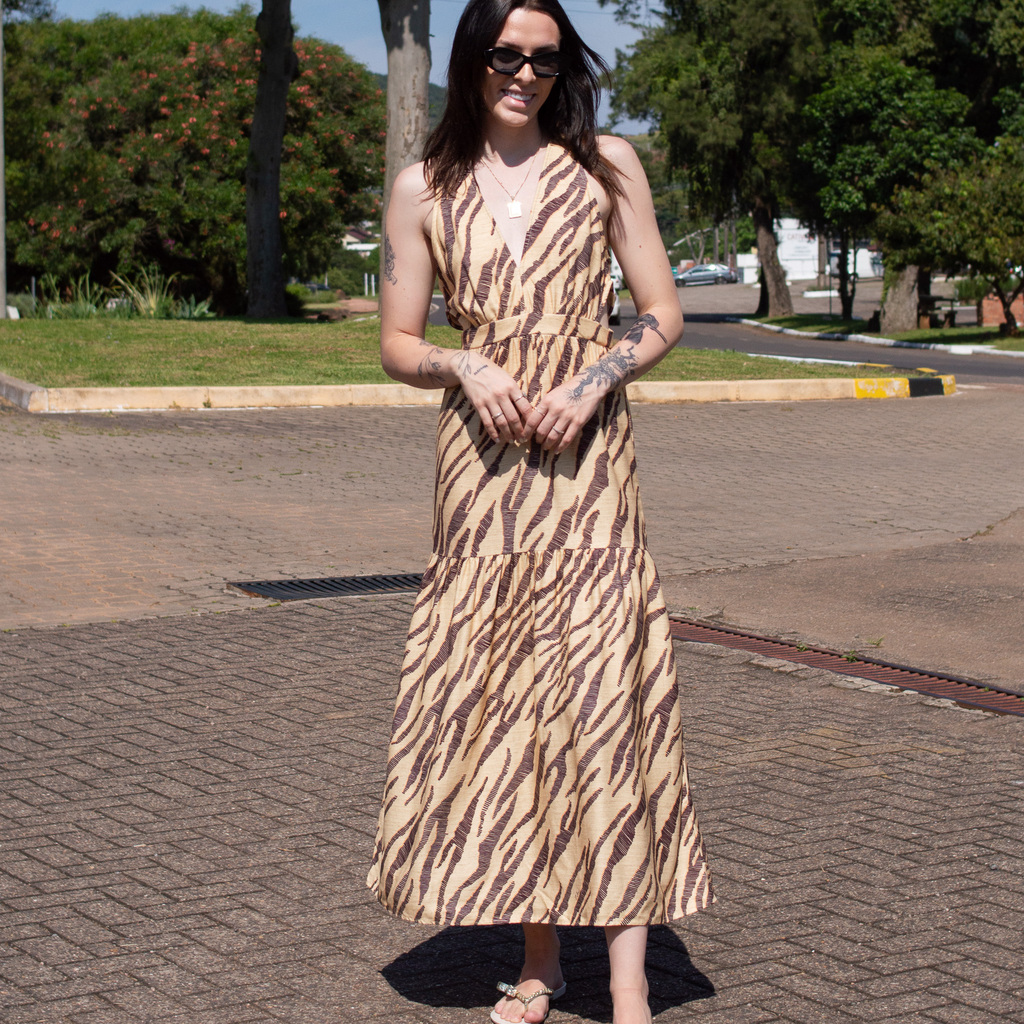 Vestido estampado store colcci